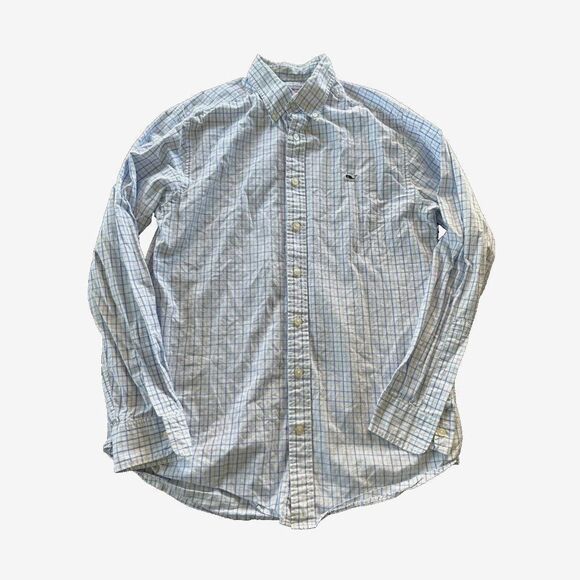 Vineyard Vines Men's Slim Fit Whale Shirt Medium - Picture 1 of 4